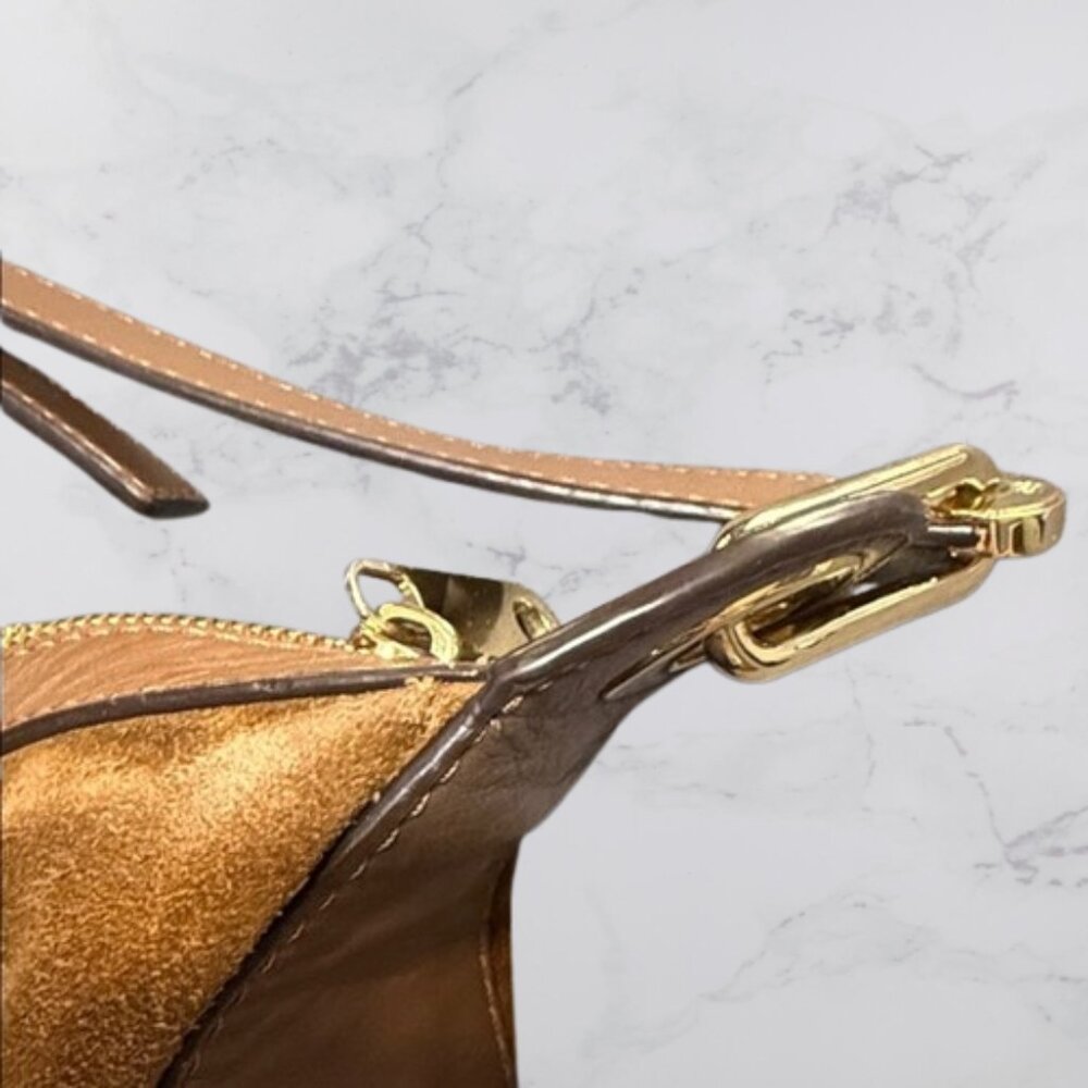 Michael Kors Raven Medium Messenger Crossbody Suede - Picture 3 of 6